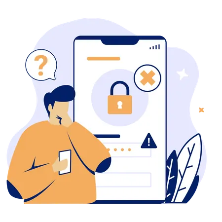 Password reset illustration